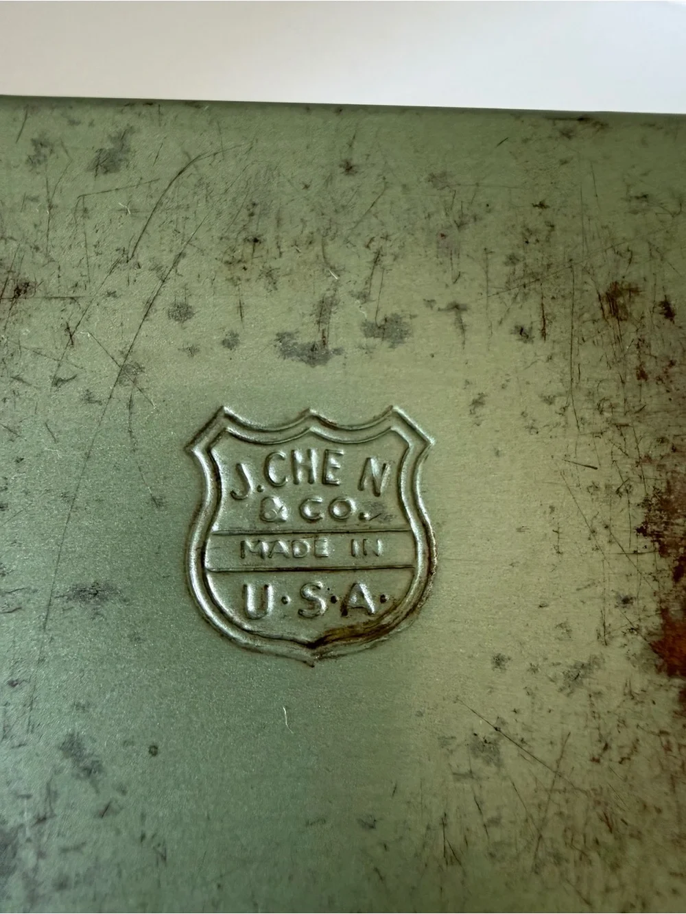 Vintage Metal Recipe Box with Recipes!